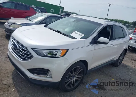 2019 Ford Edge Titanium из США, поврежденный, VIN 2FMPK3K94KBB23223